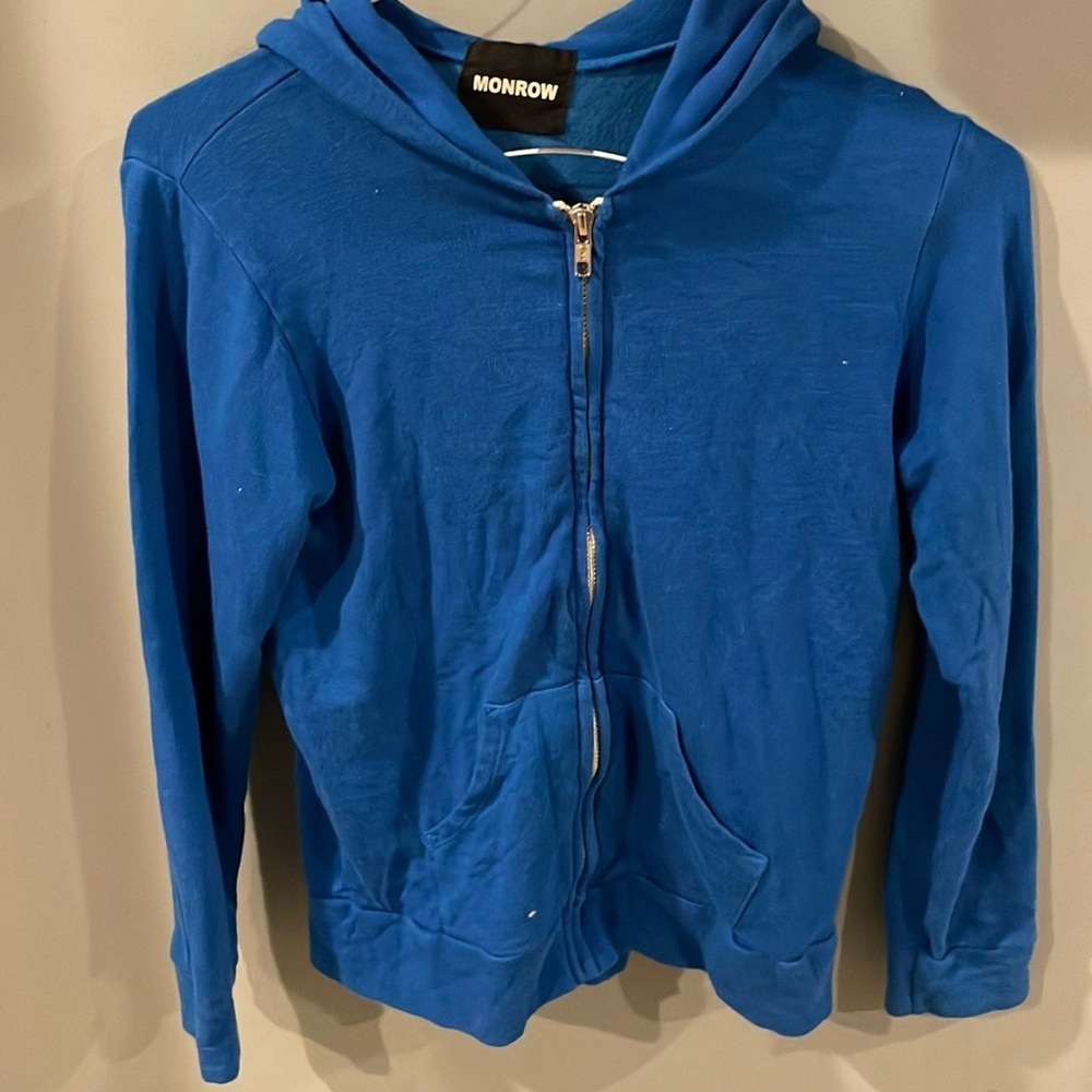 Monrow hooded sweatshirt size 14